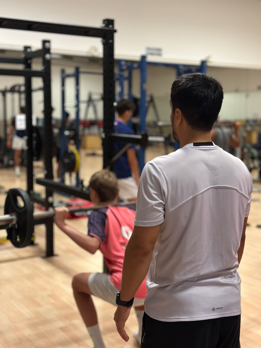 Strength and conditioning session